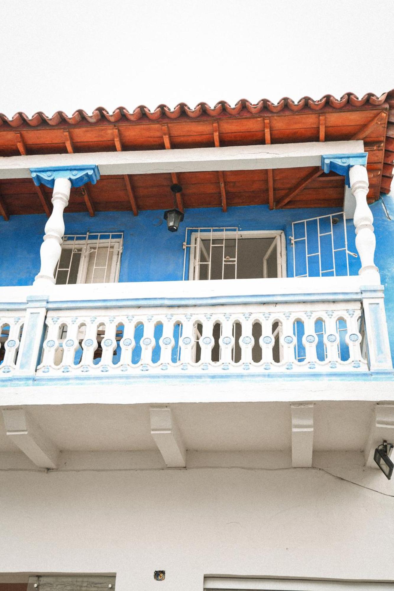 Hotel Casa De La Cruz à Cartagène Extérieur photo