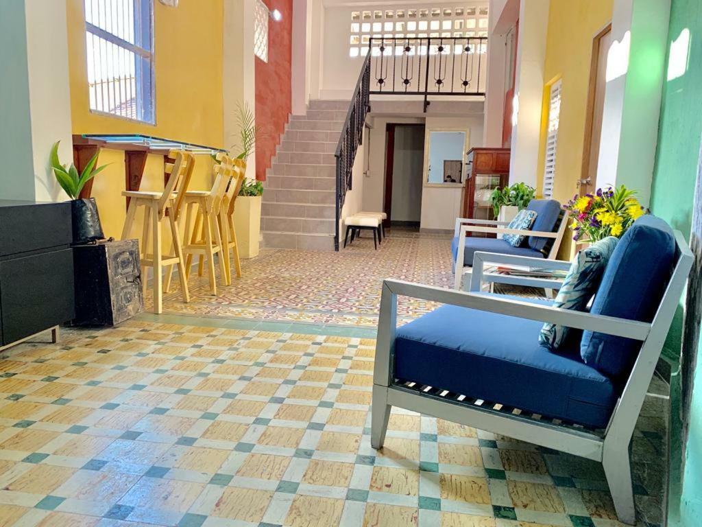 Hotel Casa De La Cruz à Cartagène Extérieur photo